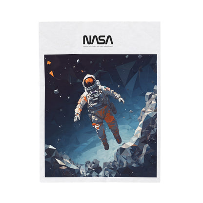Space City Essentials - NASA - Velveteen Plush Blanket