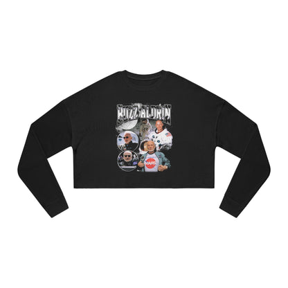 Space Legends - Women's - Buzz Aldrin - Cropped Sweatshirt