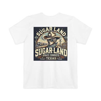 Sugar Land Space Cowboys Bootleg Retro Pocket Tee