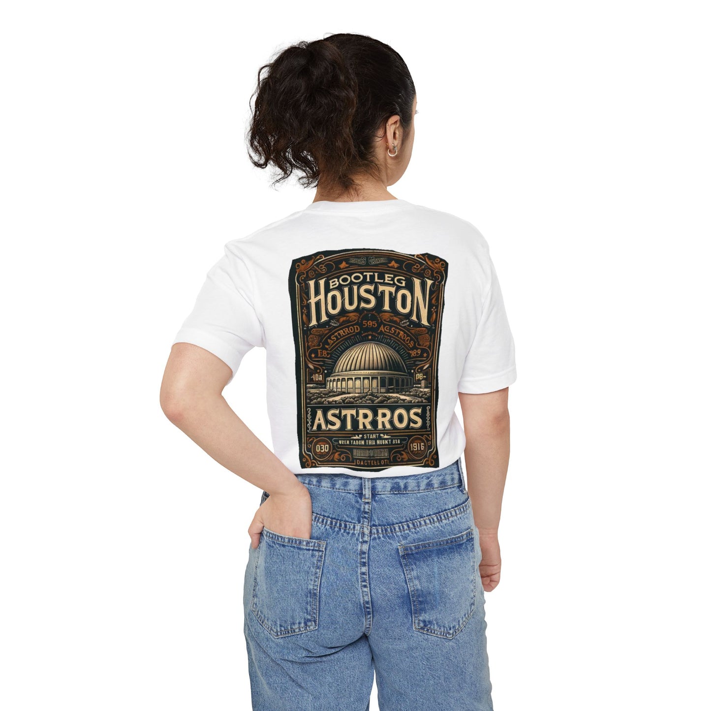 Houston Astros Bootleg Retro Pocket Tee