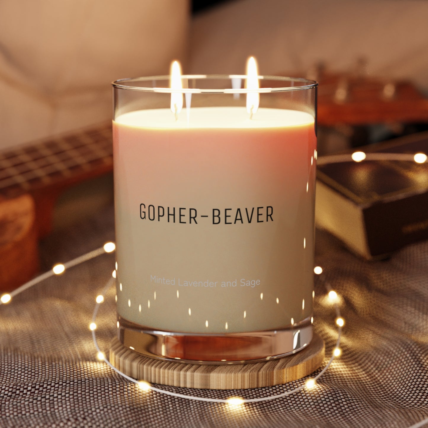 Gopher-Beaver - Minted Lavender & Sage Candle - 11oz