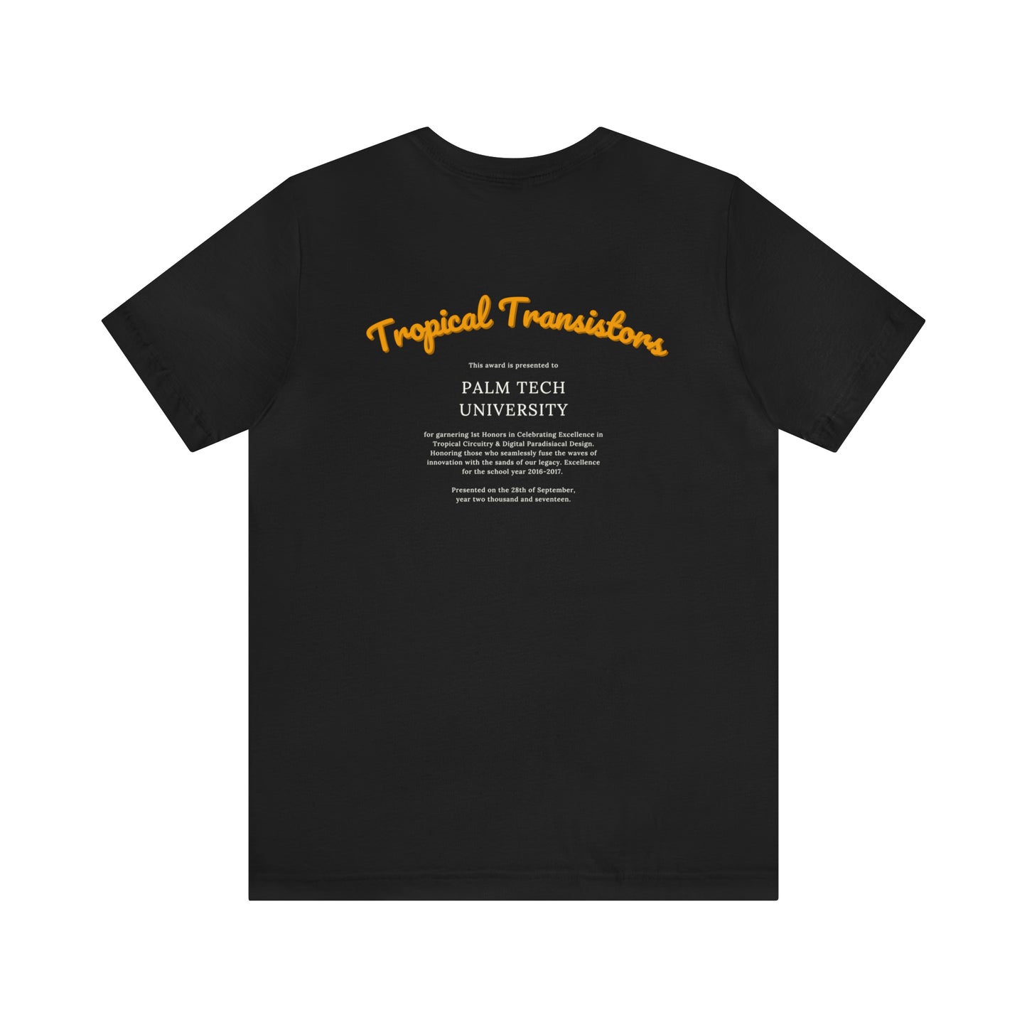 Space City Essentials - Men's - Tropical Transistors Award - Short Sleeve Tee