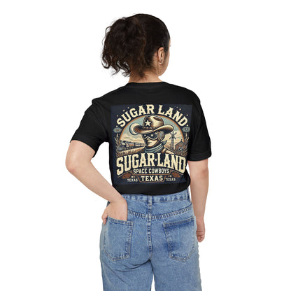 Sugar Land Space Cowboys Bootleg Retro Pocket Tee