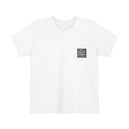 Sugar Land Space Cowboys Bootleg Retro Pocket Tee