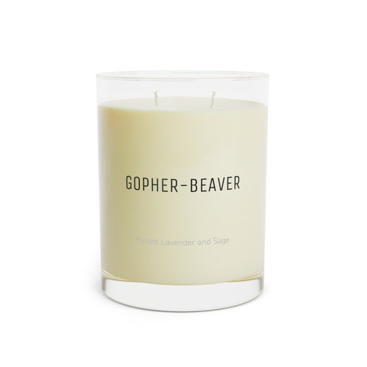 Gopher-Beaver - Minted Lavender & Sage Candle - 11oz
